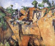 Paul Cezanne landscape rocks France oil painting artist